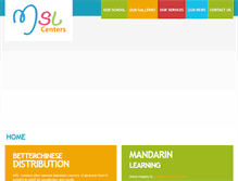 Tablet Screenshot of mslcenters.com